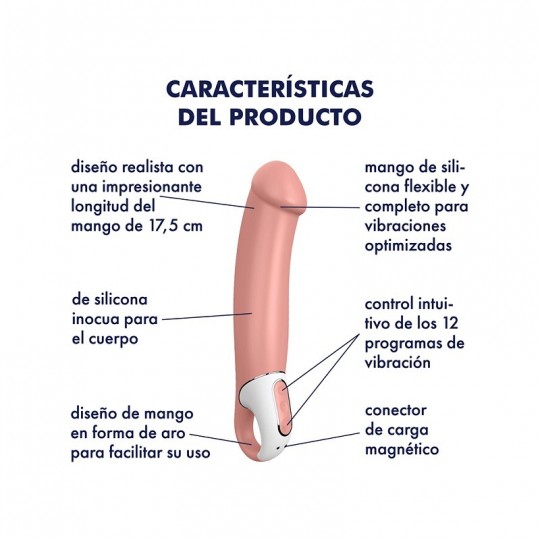 Vibrador Satisfyer Master