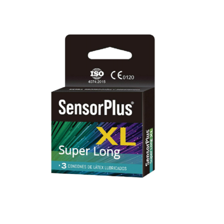 Preservativos Sensorplus Super Long XL