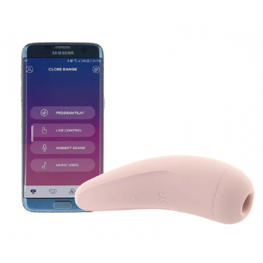 Vibrador Succionador / pulso de aire Satisfyer Curvy 2 APP