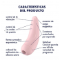 Vibrador Succionador / pulso de aire Satisfyer Curvy 2 APP