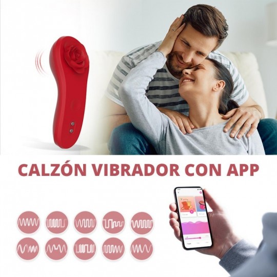 Magic Caleo Calzón Vibrador con APP